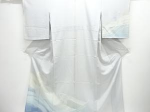 駒絽鳥模様訪問着